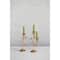 Hello Honey® 11.7" Gold Double Taper Metal Candelabra
